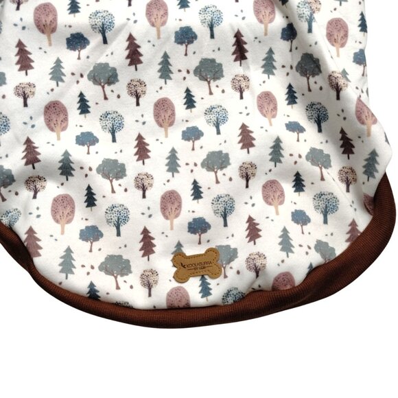 Koolaburra By UGG Dog XL Ginger Brown Print Pet Pajama Shirt - Picture 4 of 9